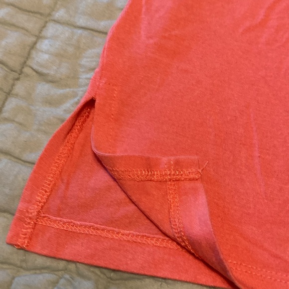 Women’s sleeveless top by Adrienne Vittadini. Size large - salmon shade - Picture 3 of 4